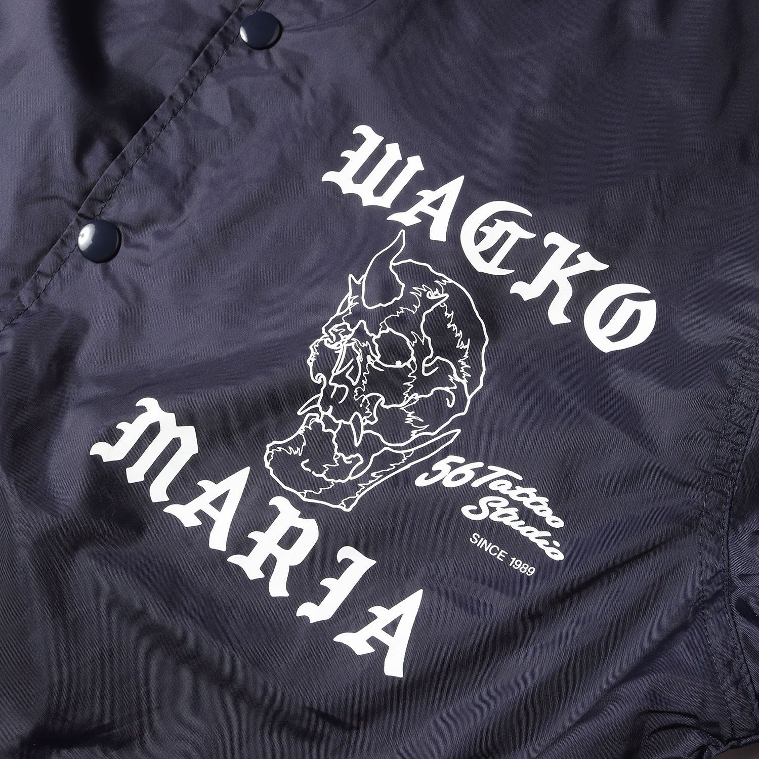24ss ワコマリア　コーチジャケット　56tatto L ネイビー WACKO MARIA/ワコマリア/COACH JACKET/コーチジャケット/NAVY