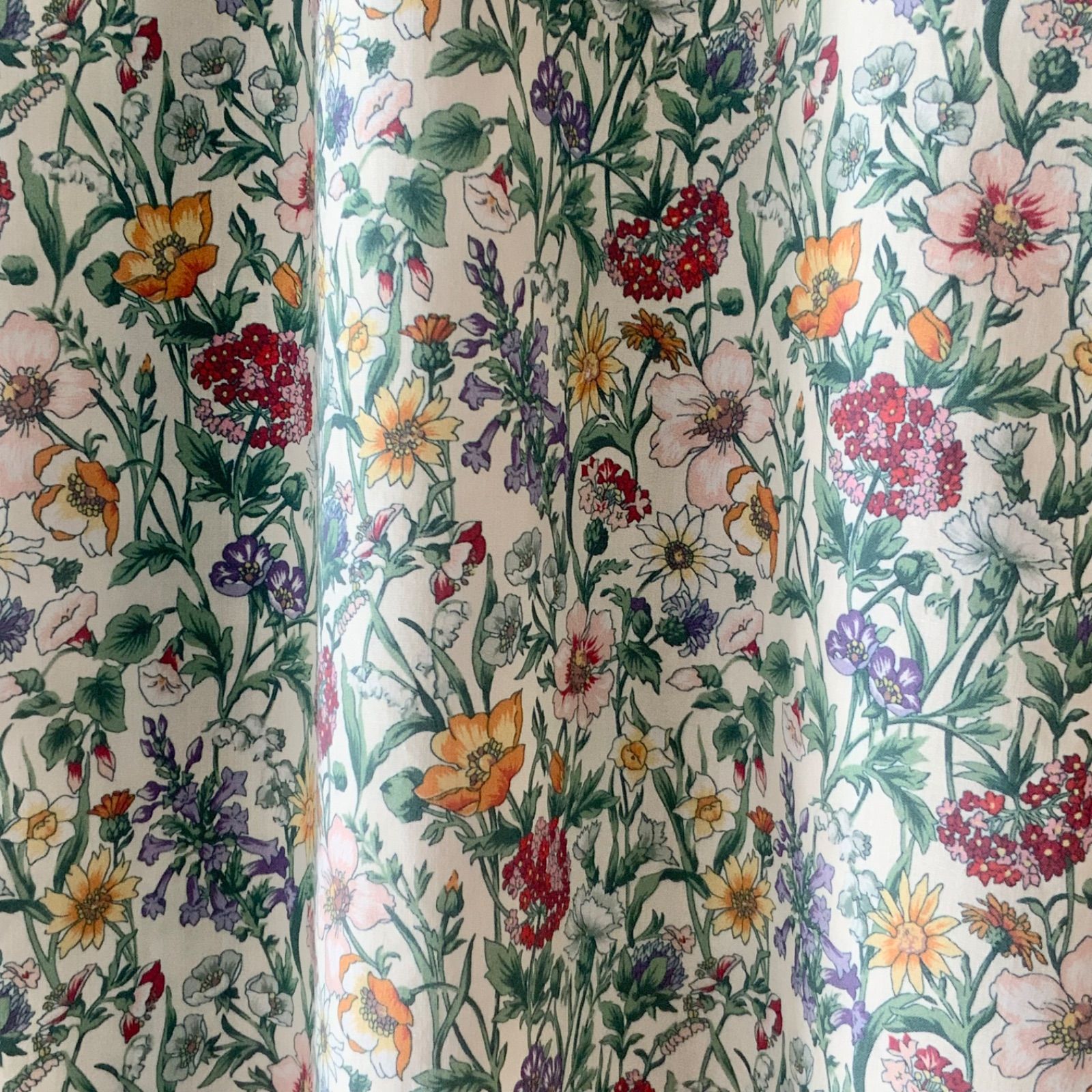 parkes LIBERTY 「レイチェル・メドゥ 」 ワンピース Parkes パークス】リバティ Rachel Meadow レイチェルメドゥ柄