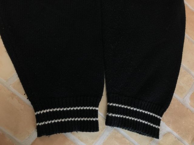 中古】 MOBB モブ WAPPEN KNIT CARDIGAN ブラック L 44770253 - メルカリ