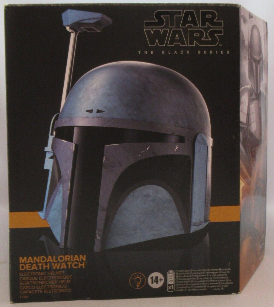 HASBRO ELECTRONIC HELMET / THE BLACK THE MANDALORIAN DEATH WATCH 