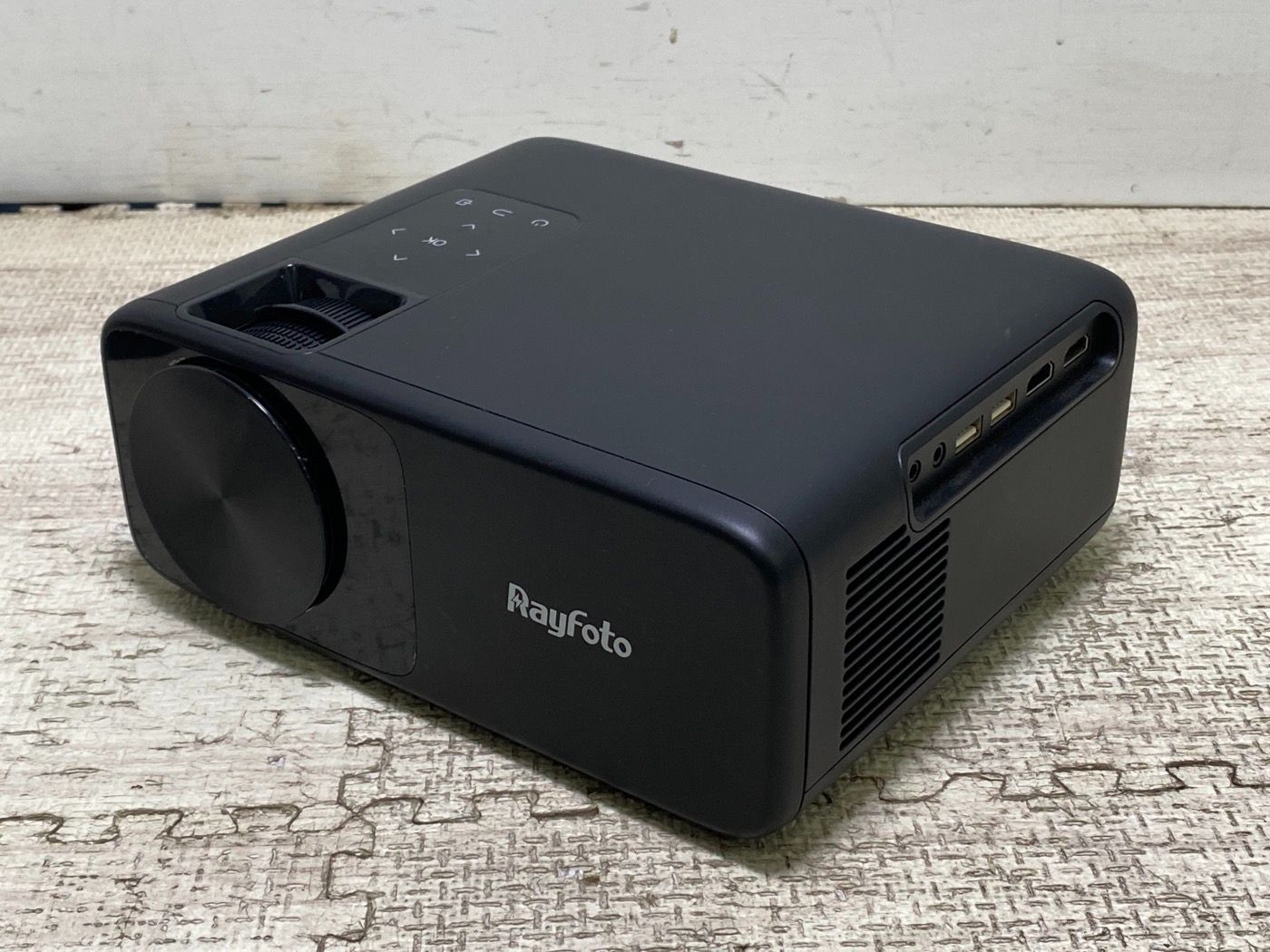 Rayfoto プロジェクター 小型家庭用 5GWiFi 12000lm Rayfoto プロジェクター 小型家庭用 5GWiFi 【公式通販】