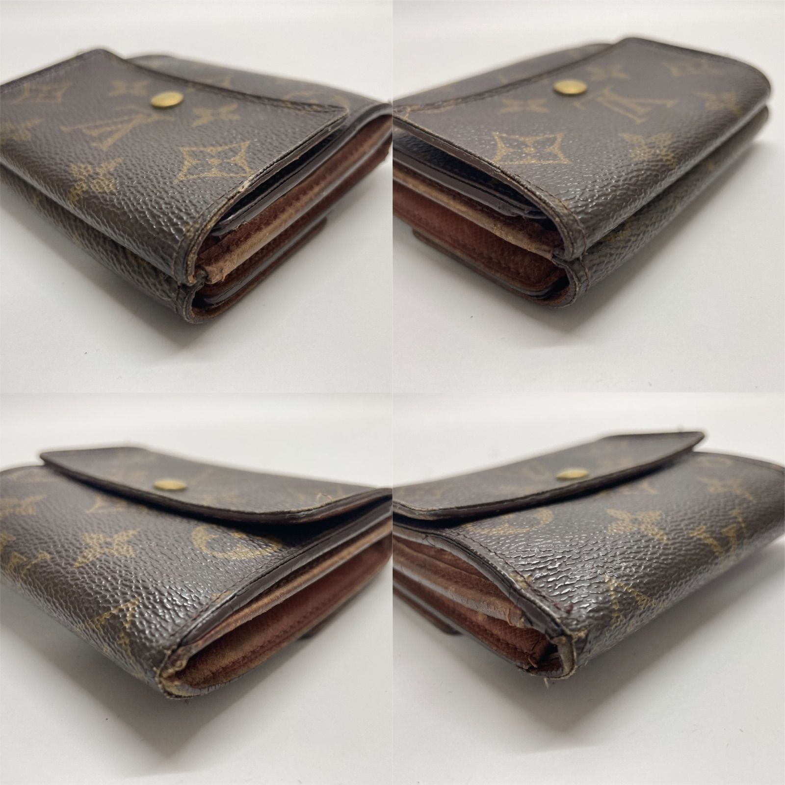 ルイヴィトン　LOUIS VUITTON モノグラム　三つ折り財布ヴィンテージ 2179 LOUIS VUITTON ルイヴィトン モノグラム 三つ折り財布