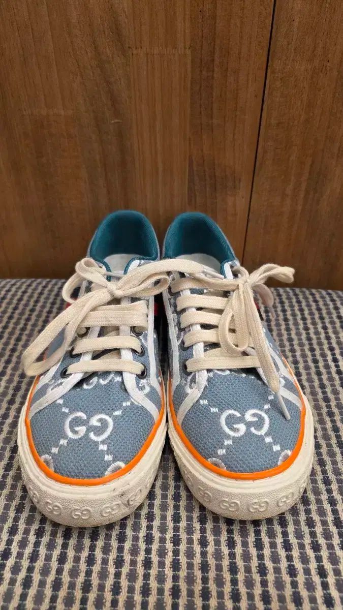GUCCI グッチ GG スニーカーズ ブルー EU36 サイズ
