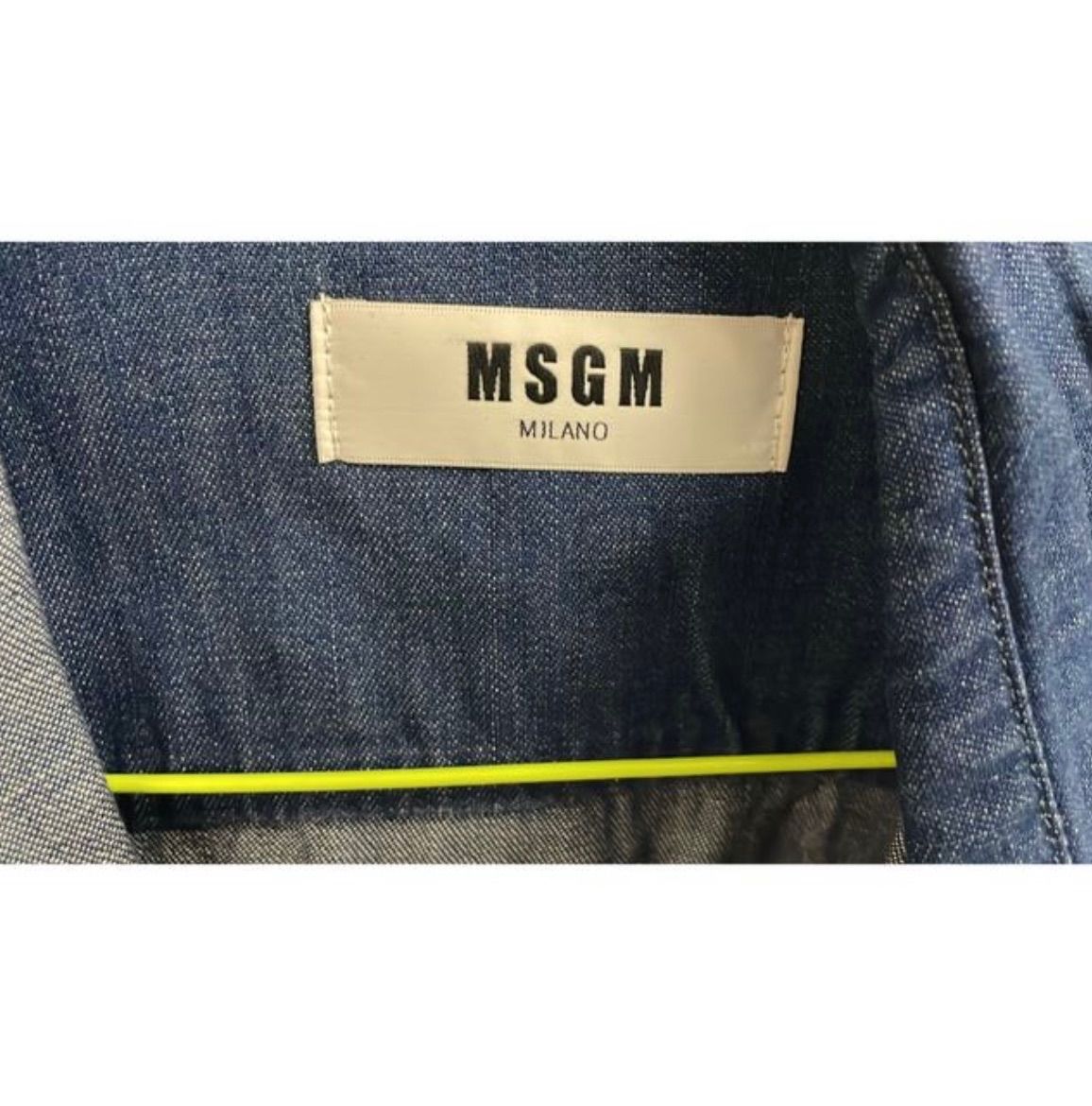 MSGM エムエスジーエム デニムシャツ シャツ - メルカリ