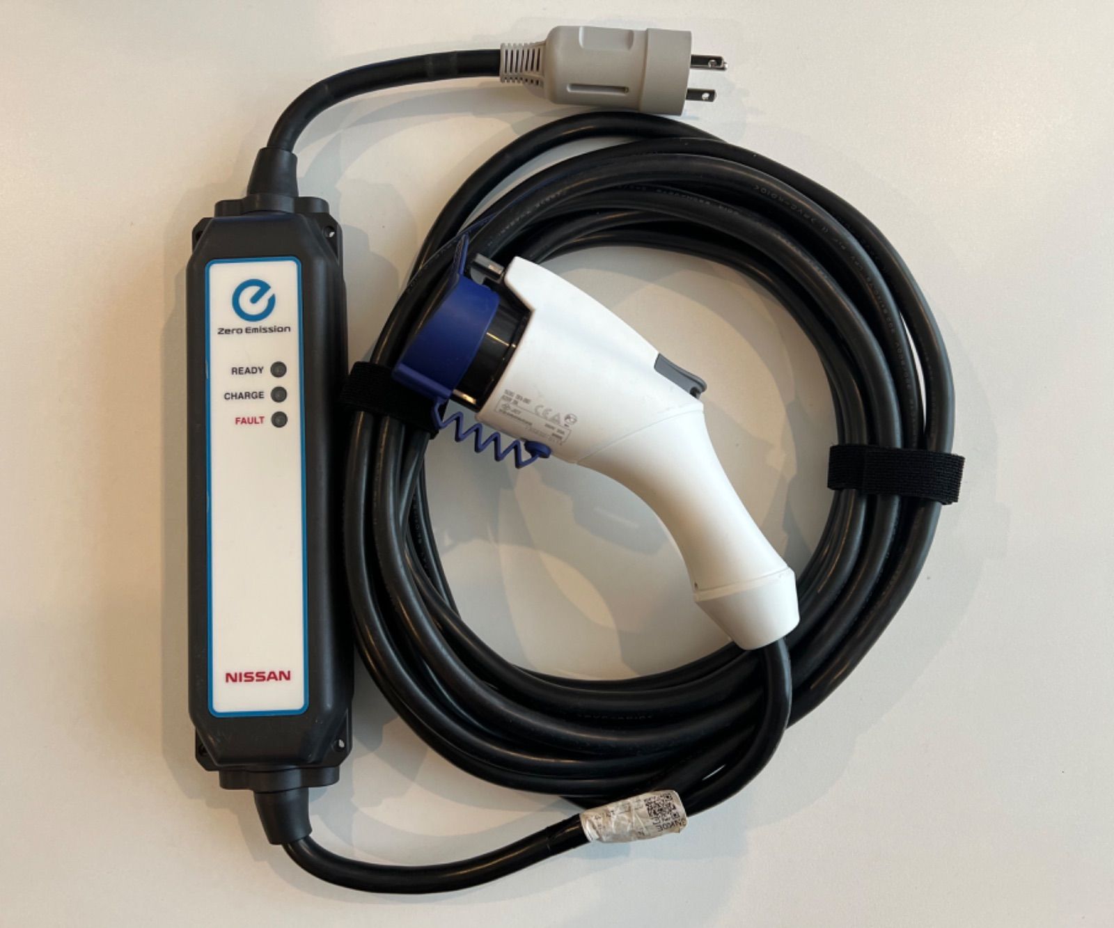 日産　ニッサン 電気自動車用 充電ケーブル（EVSE） 日産純正電気自動車用充電ケーブル(EVSE)【未使用品】