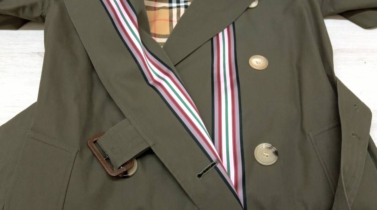 訳あり◎希少 最上級ライン バーバリー サンドリンガム トレンチコート