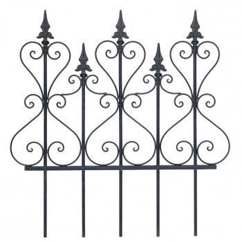 村田屋産業 ブリティッシュフェンスブラック 6082