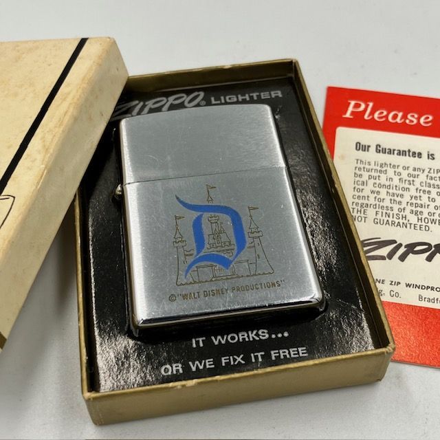 【お試し価格！】 ライター ZIPPO ジッポー 1973年 シンデレラ城 ディズニー その他