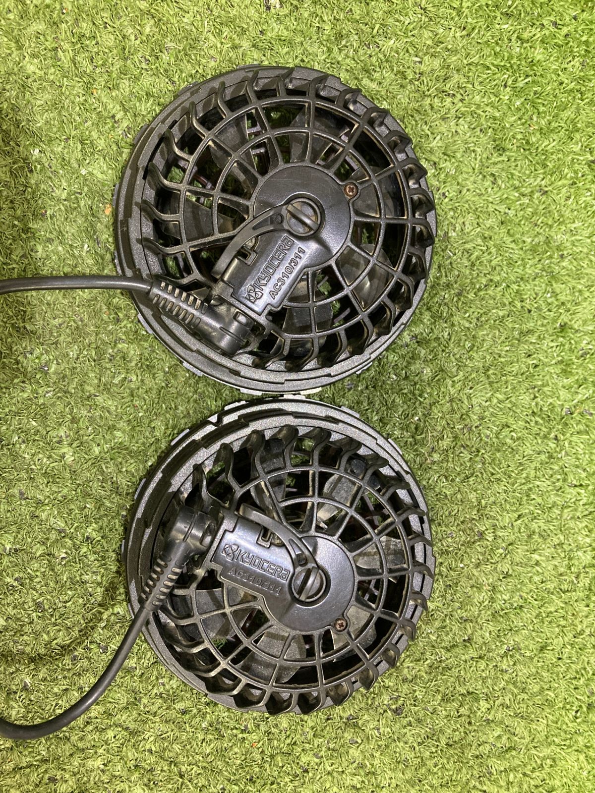 品】【0921】BURTLE 17V空調服用ファンバッテリーセット AC300 AC310