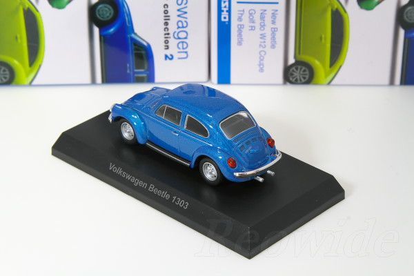 中古品＞京商 1/64 フォルクスワーゲン ビートル 1303 ブルー