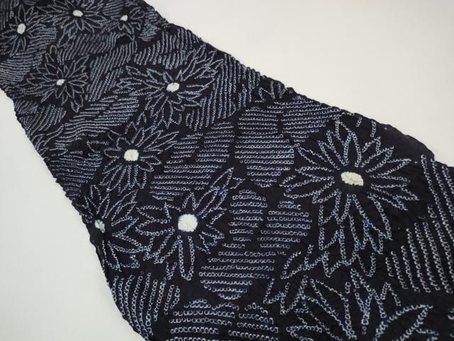 平和屋本店 上 夏物 浴衣 有松鳴海絞り 反物 着尺 湯のし前 花繋ぎ 綿 DZAA11304kh5