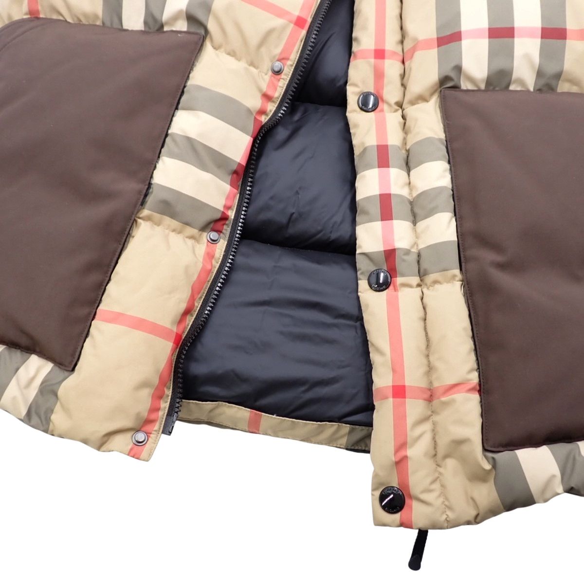 バーバリーロンドン カバーオール ジャケット 13ABR ノバチェック BURBERRY(バーバリー) ノバチェック ダウンジャケット アパレル