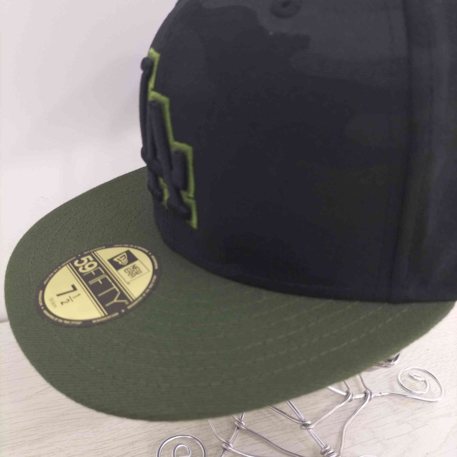 LAドジャース 59FIFTYキャップ 迷彩柄 7 1/2 ニューエラ。 LAドジャース 59FIFTYキャップ 迷彩柄 7 1/2 ニューエラ。 ニューエラ