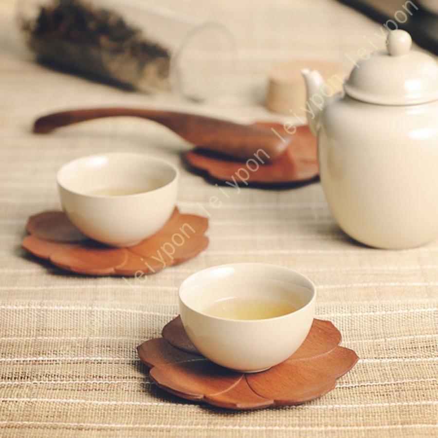 コースターお茶 カフェ