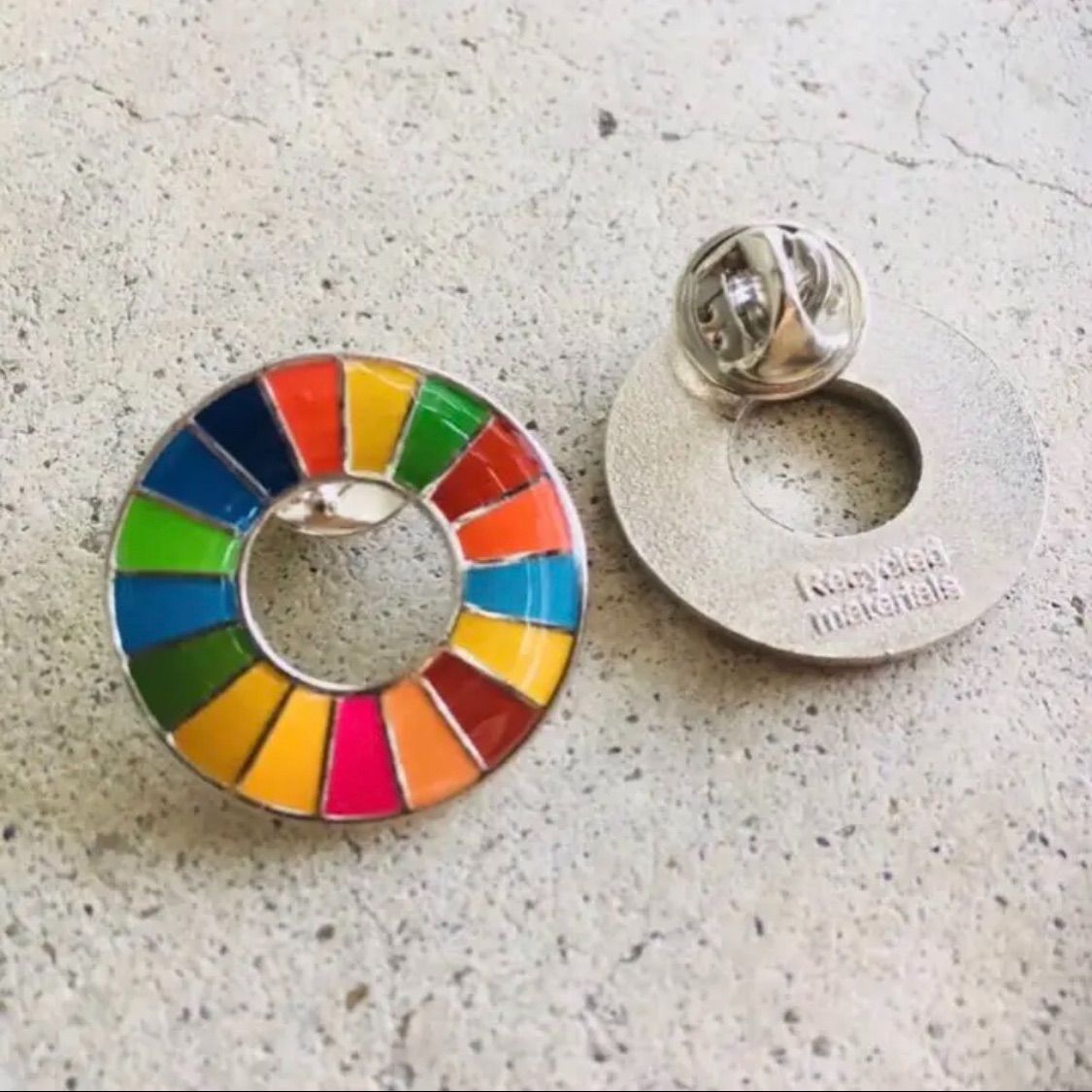 SDGs【特別提供品】SDGs  ピンバッジ　10点　新品未使用　【国連本部入手品】