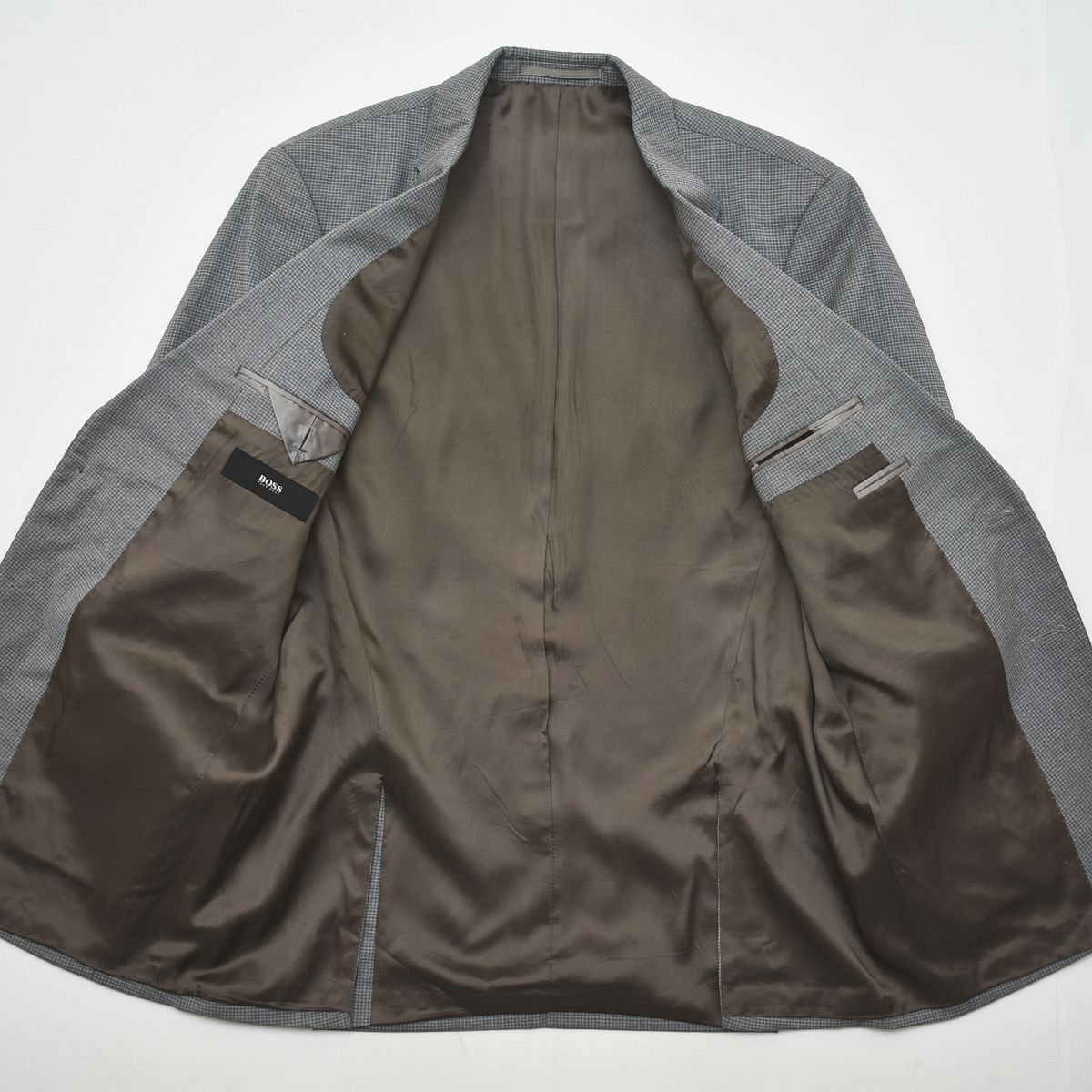 美品】 ヒューゴボス HUGO BOSS Lanificio Tesse マイクロ