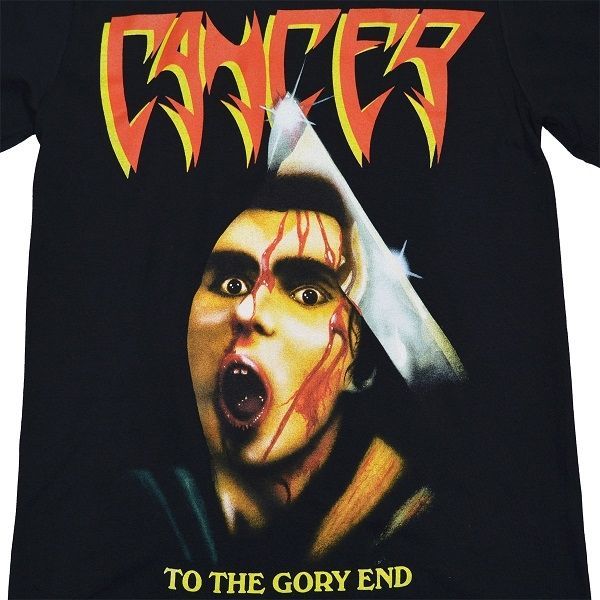 CANCER キャンサー To The Gory End Tシャツ