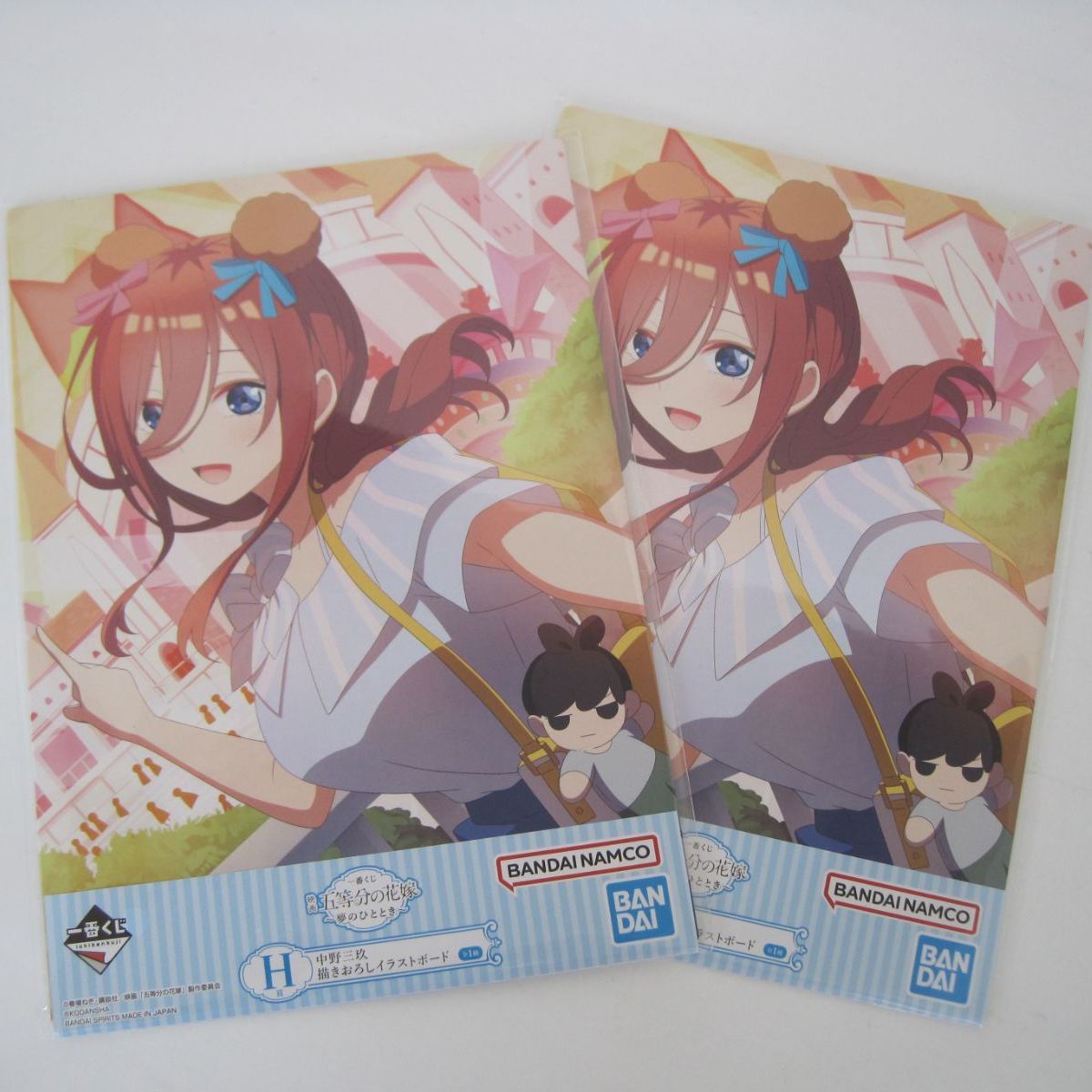 五等分の花嫁 中野三玖 イラストボード 一番くじ 他 非売品 パネル H賞 白無垢イラストボード 中野三玖】一番くじ 映画 五等分の