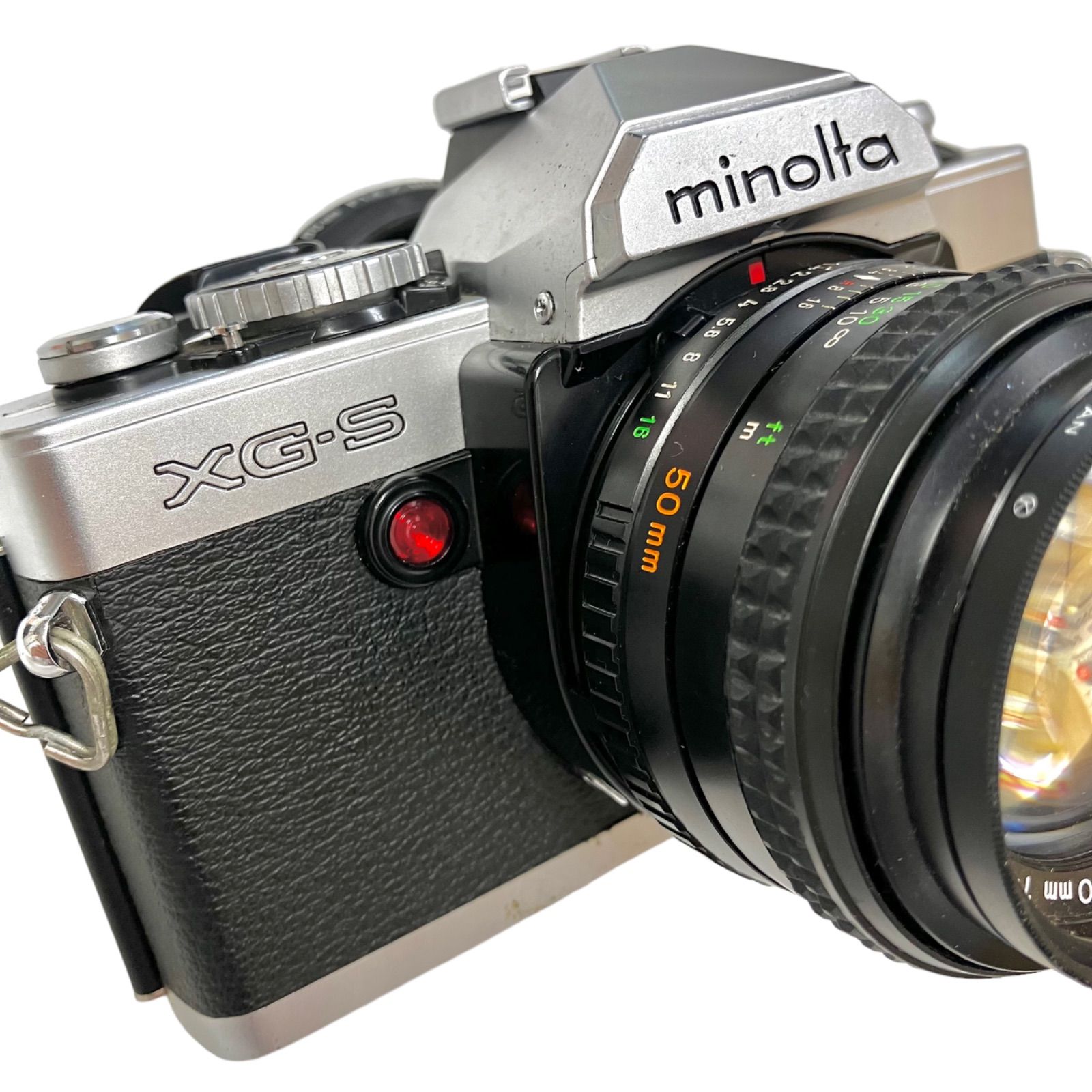 【美品です⭐️KONICA MINOLTA】 コニカミノルタ　 往年の名機　 MINOLTA XG-S シルバー ボディ ※稼働確認