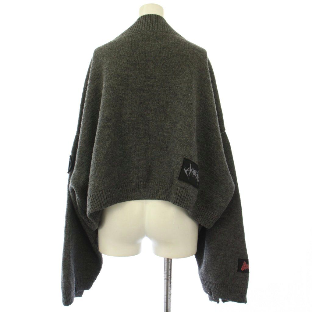 アンブッシュ AMBUSH 23AW KNIT ZIP CARDIGAN ニットジップ