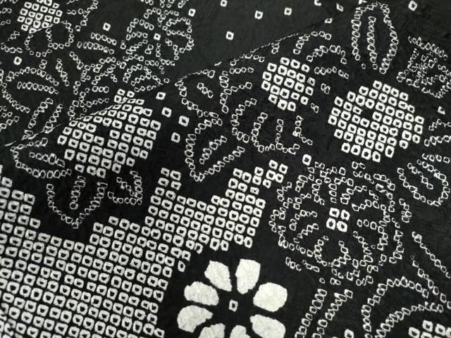 平和屋着物●訪問着　総絞り　草花文　黒地　正絹　逸品　CAAU2040yc 平和屋着物○訪問着 総絞り 草花文 黒地 正絹 逸品 CAAU2040yc - メルカリ