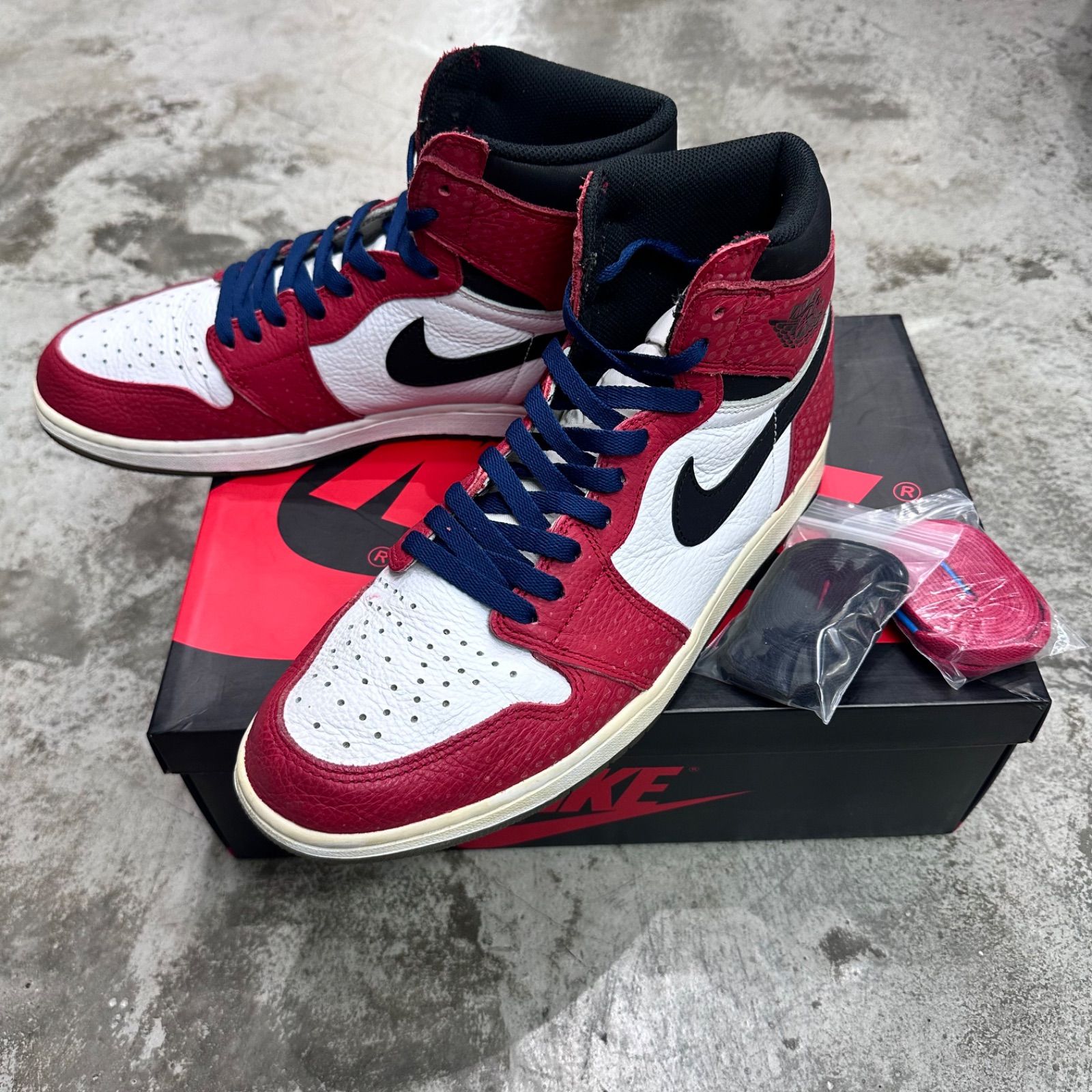 Spiderman × NIKE Air Jordan 1 Origin Story エアジョーダン1
