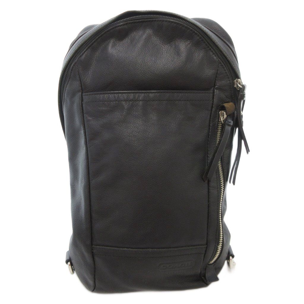 コーチ COACH クロスボディバッグ レザー 70617 黒 ブラック |AE