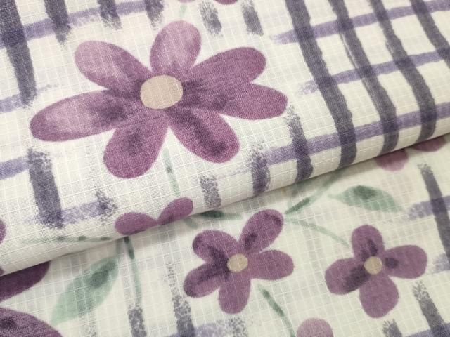 紅梅織 格子花文