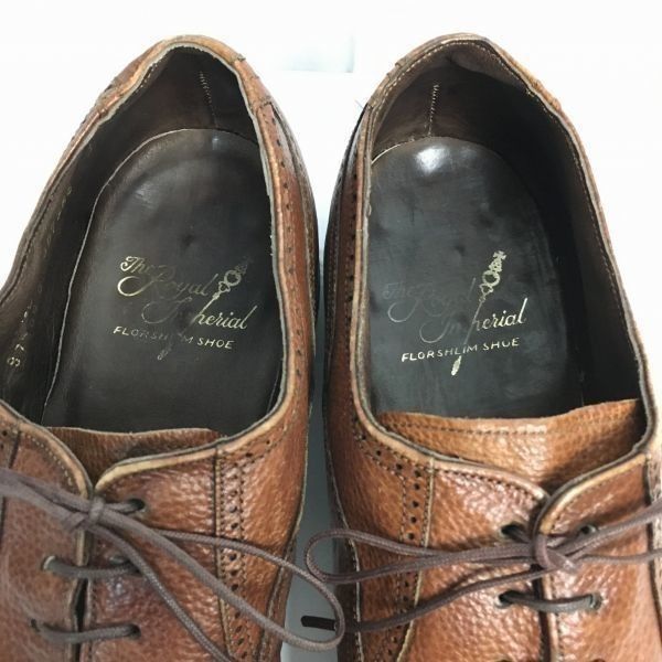 ウイングチップシューズ 茶|BROWN