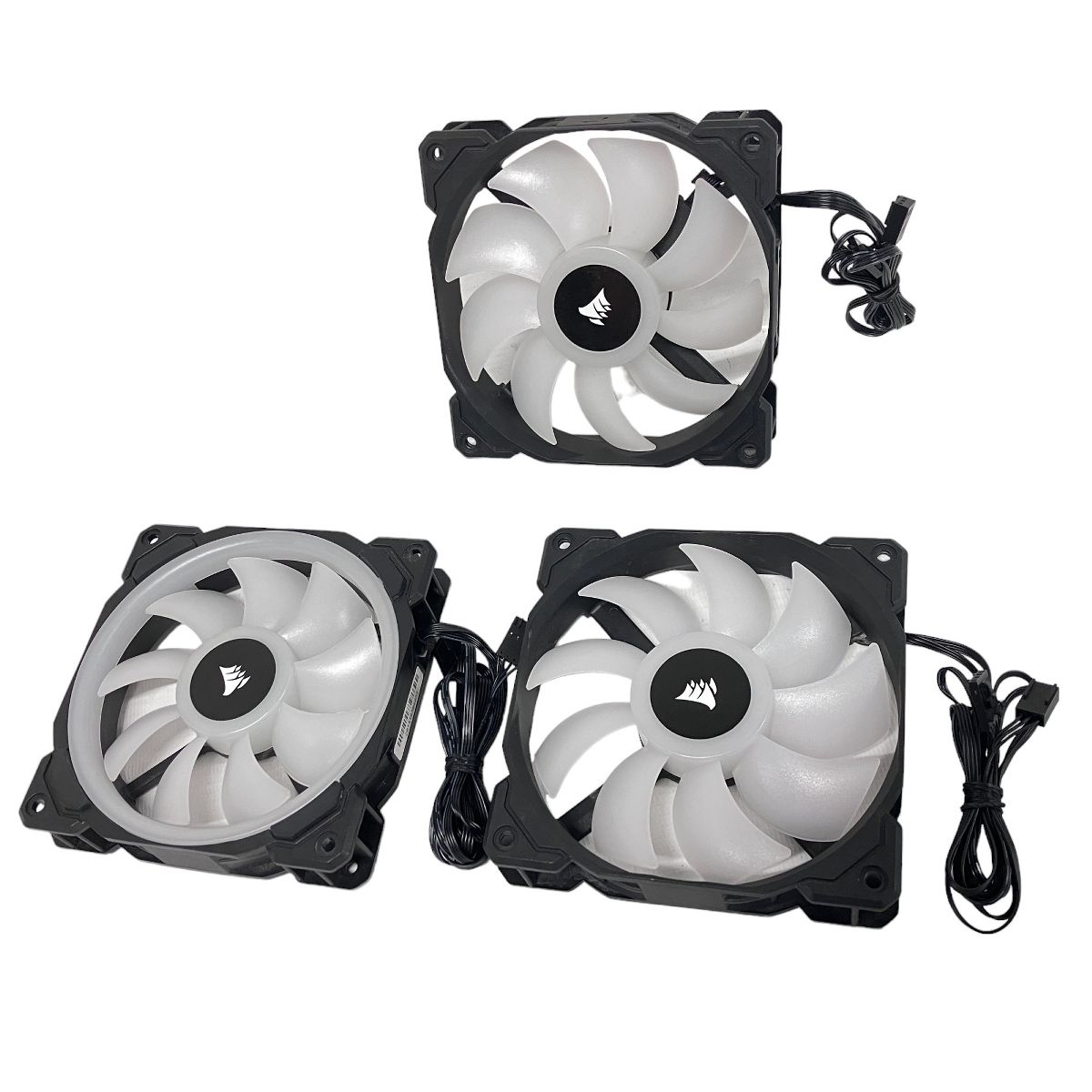 【動作保証】Corsair LL140 LL120 RGB 2Fan Pack with Lighting Node PRO 3点 セット F8939125
