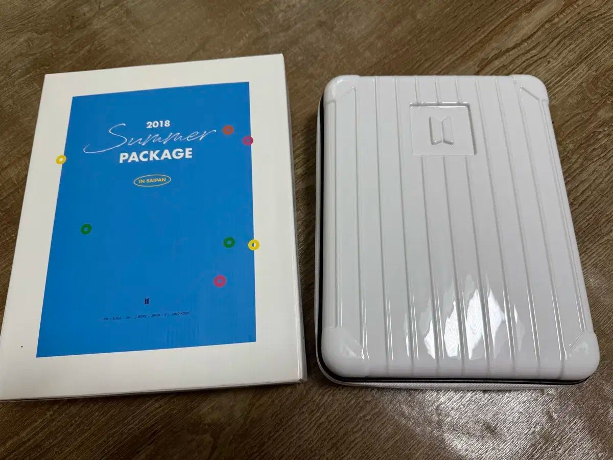 BTS 2018 さまパケ　ジン・ジョングクの冊子付き BTS(防弾少年団・バンタン) 2018 サマーパッケージ サマパケ