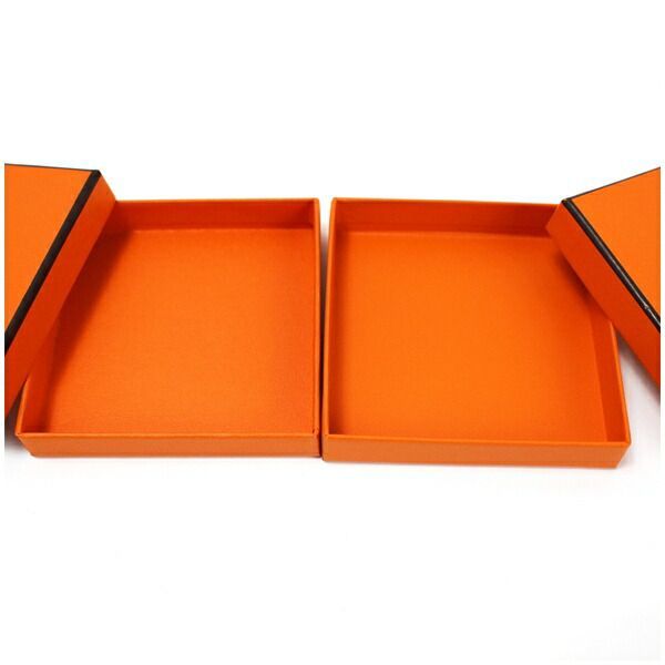 71120 エルメス HERMES 腕時計空箱　2個セット　オレンジ 71120 エルメス HERMES 腕時計空箱 2個セット オレンジ - メルカリ