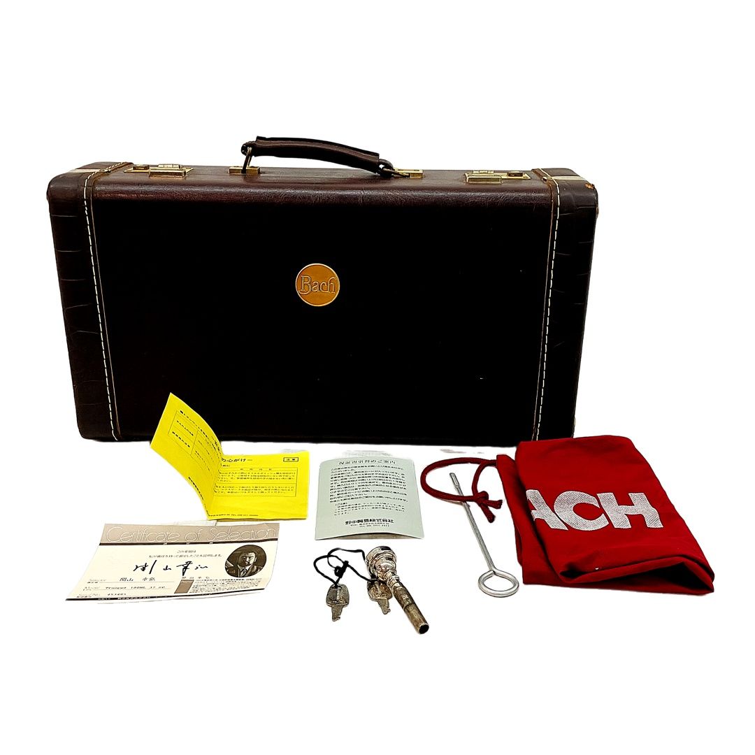 Bach Stradivarius Model 180 ML 37 SP Trumpet 関山 幸弘 トランペット ハードケース付 サビあり C10453348