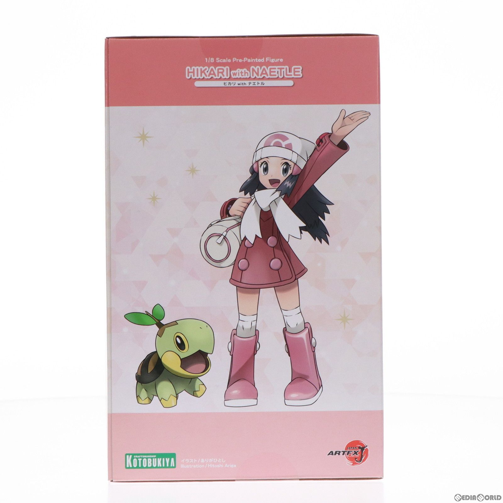 コトブキヤ ポケットモンスター ヒカリwithナエトル ARTFX J ヒカリ with ナエトル