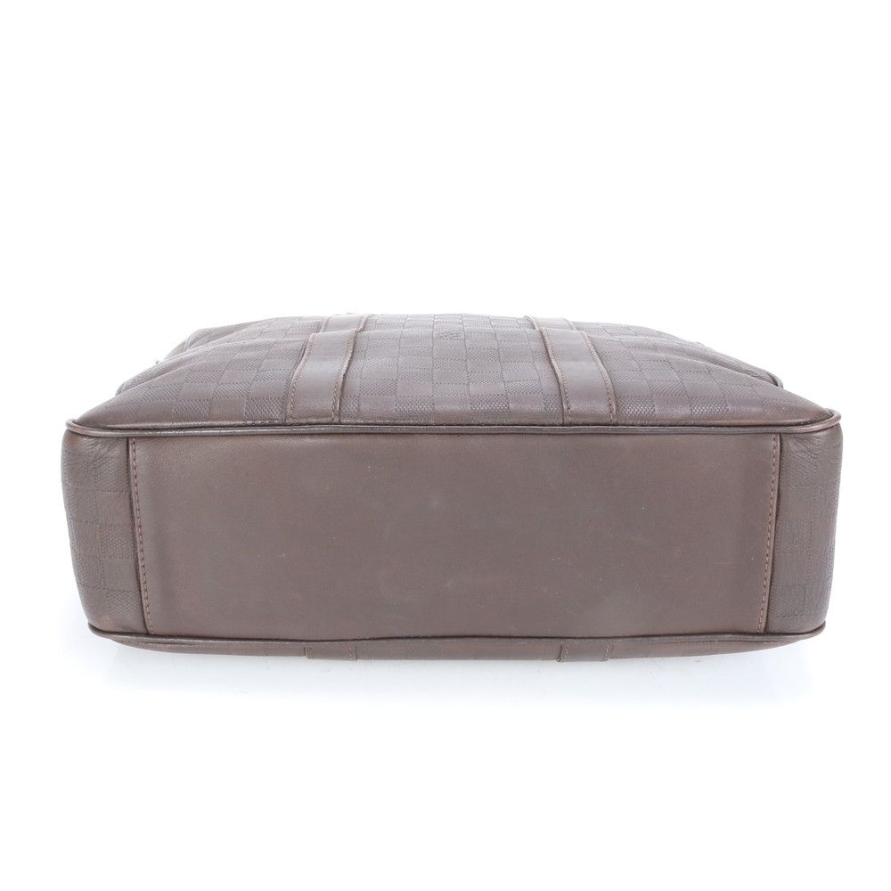 ルイヴィトン ダミエ アンフィニ ネオ タダオ N41229 レザー トート  