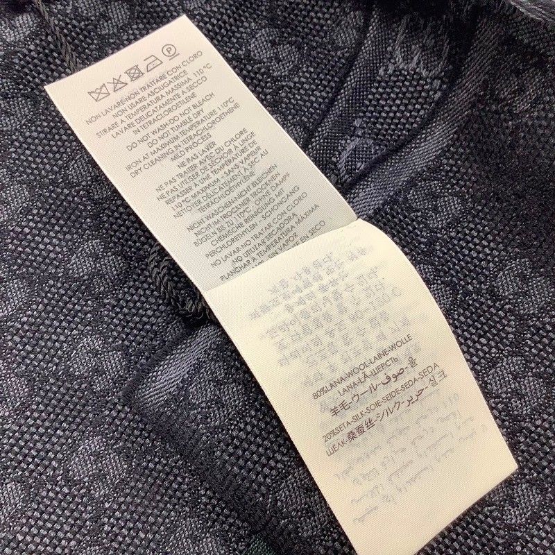 GUCCI グッチ GGパターン シェリーライン マフラー 未使用品