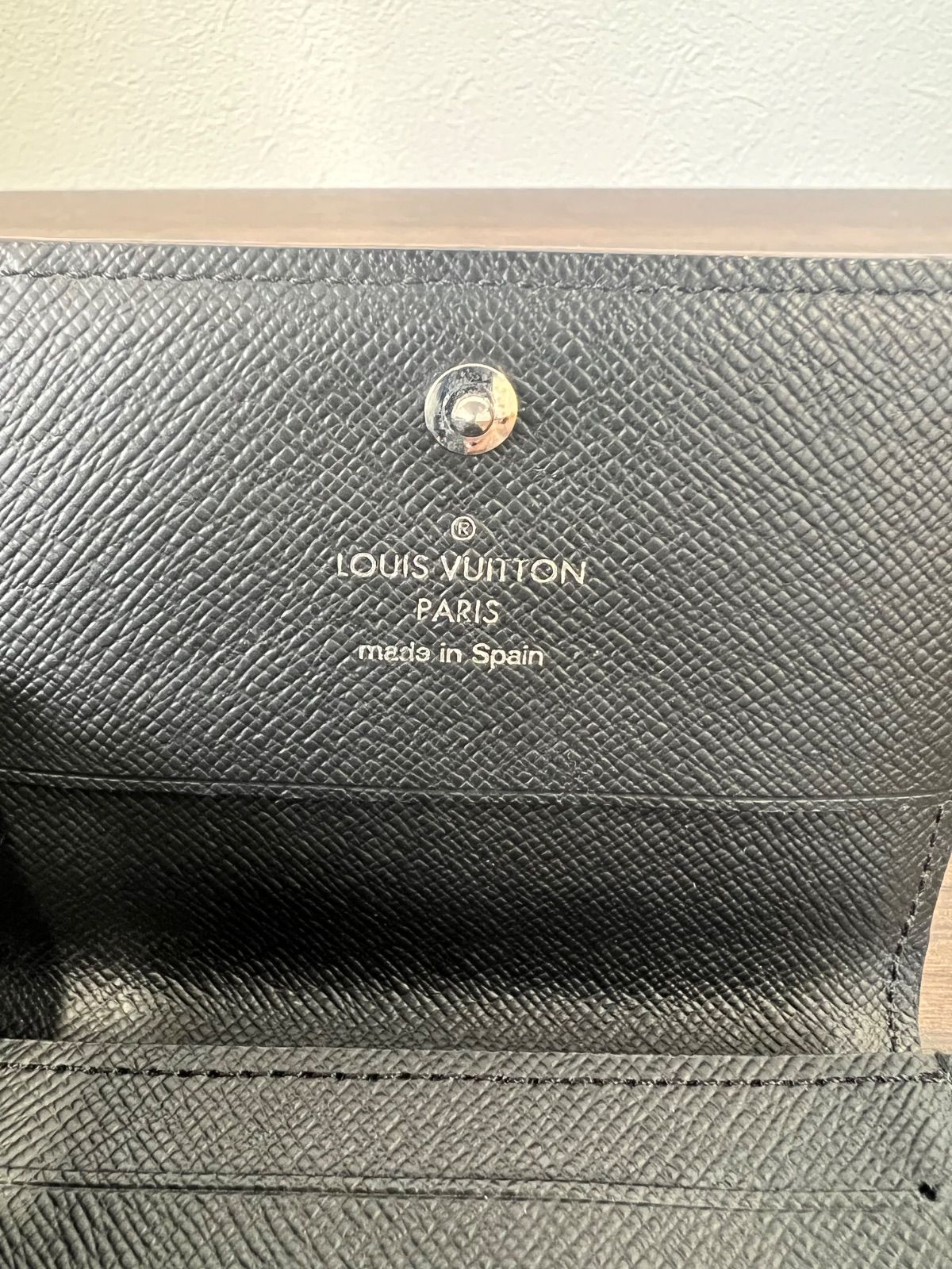 k77 ヴィジット ダミエグラフィット ルイヴィトン 名刺入れ カード