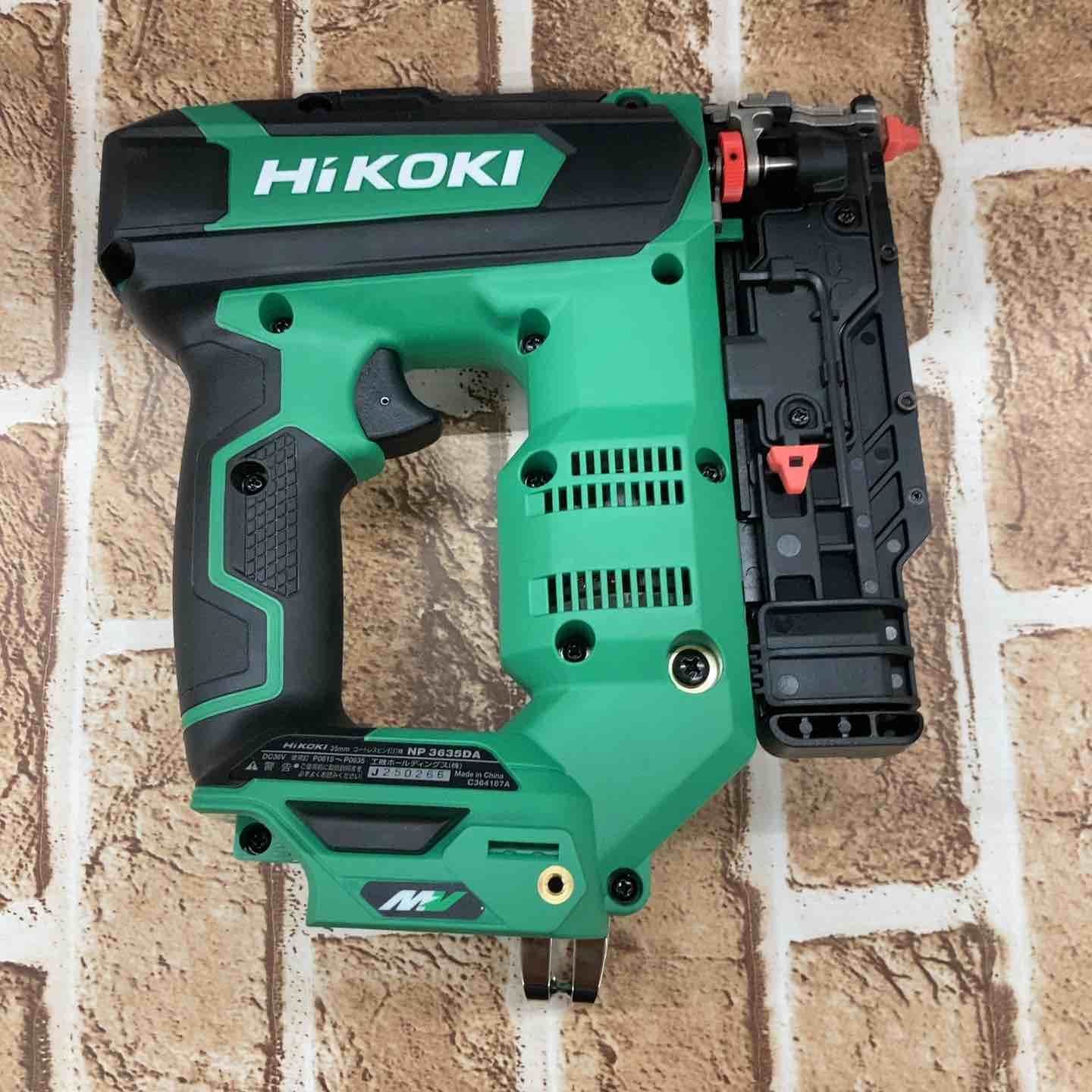 【最大40％OFF＆7日間返品OK】 ハイコーキ HIKOKI 旧 日立工機 コードレスピンネイラ NP3635DA NNK 所沢店