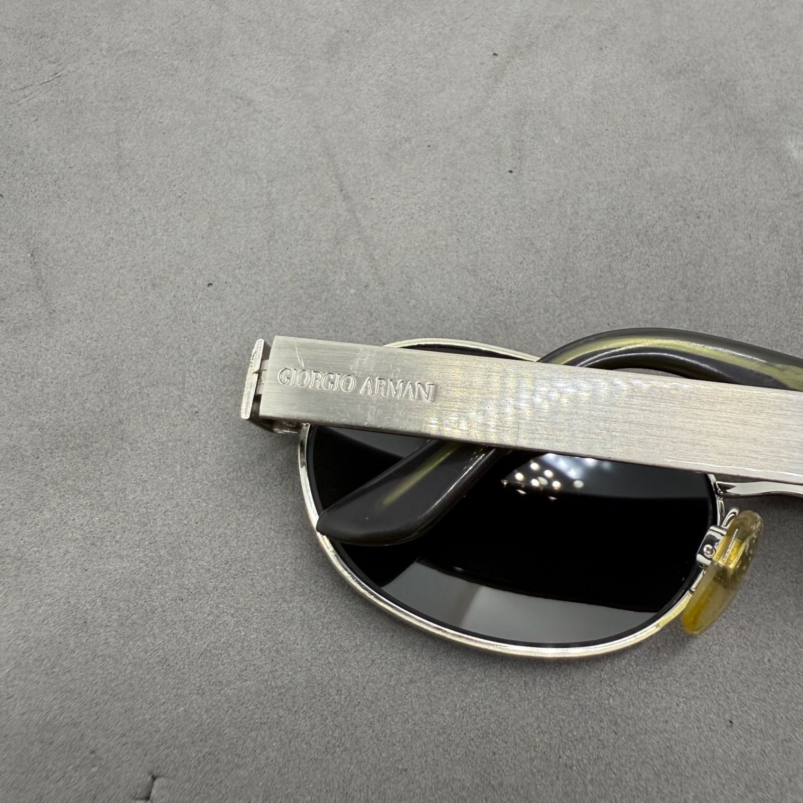 ジョルジオアルマーニ　サングラス　イタリア製 GIORGIO ARMANI 90s old ITALY 662 metal sunglasses ジョルジオ