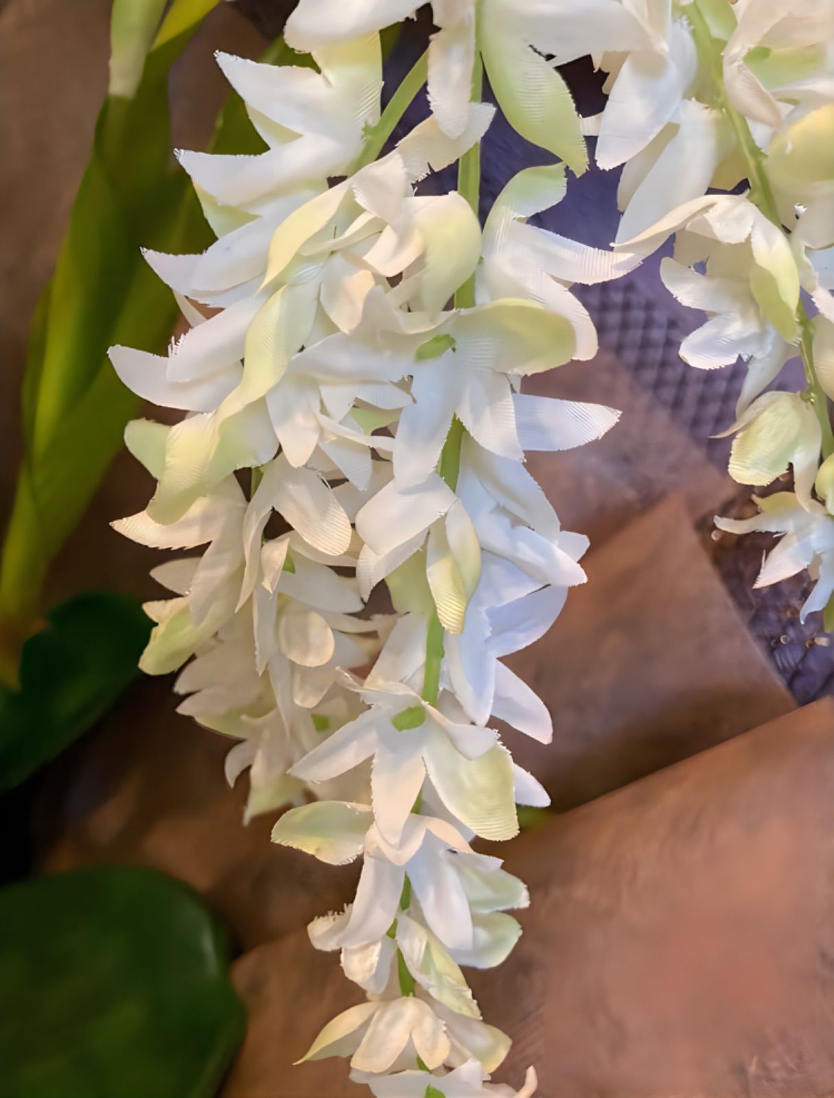 光触媒　人工観葉植物　ウォールグリーン　胡蝶蘭pu５本7645 光触媒 人工観葉植物 ウォールグリーン フェイクグリーン リアル