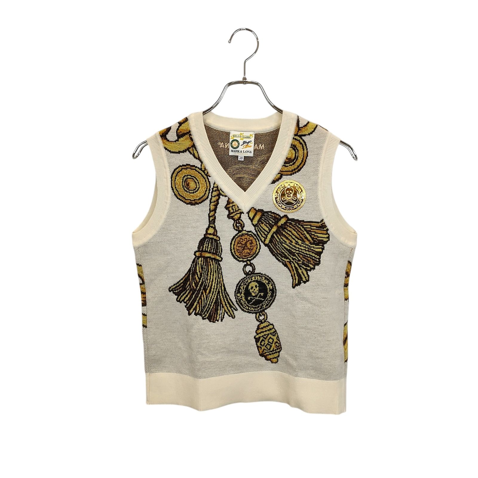 MARK & オンライン LONA マークアンドロナ ニット ベスト Vネック