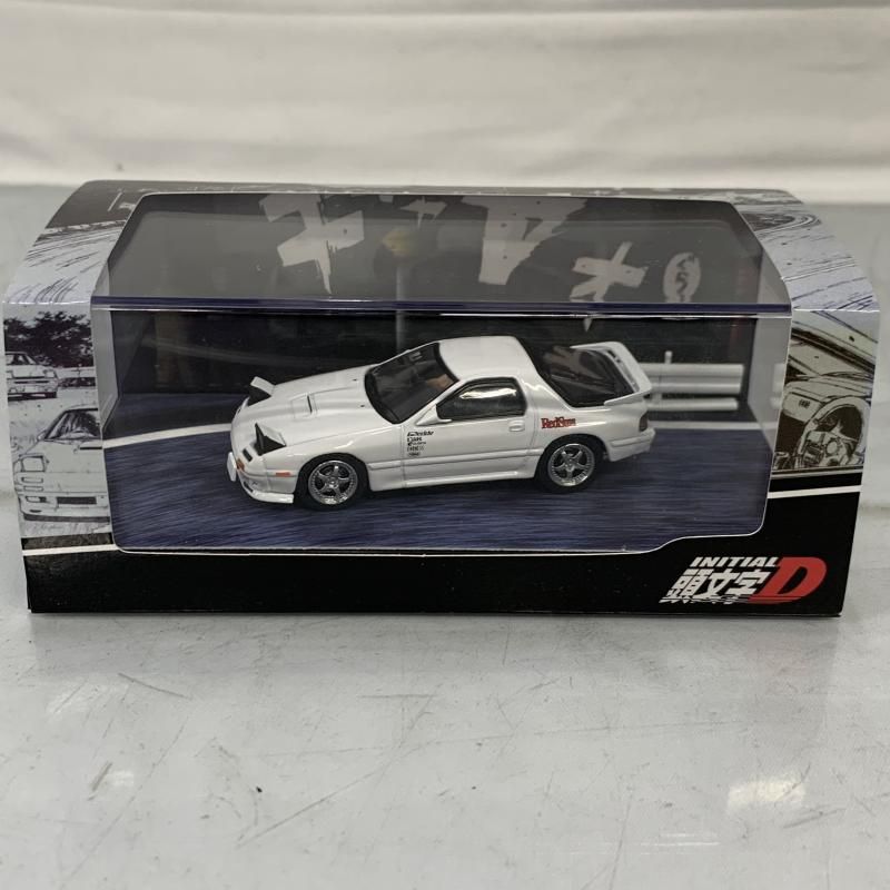 【中古】1/64 Mazda RX-7 (FC3S) RedSuns / 高橋涼介 (ディオラマセット)[ホビージャパン][91]