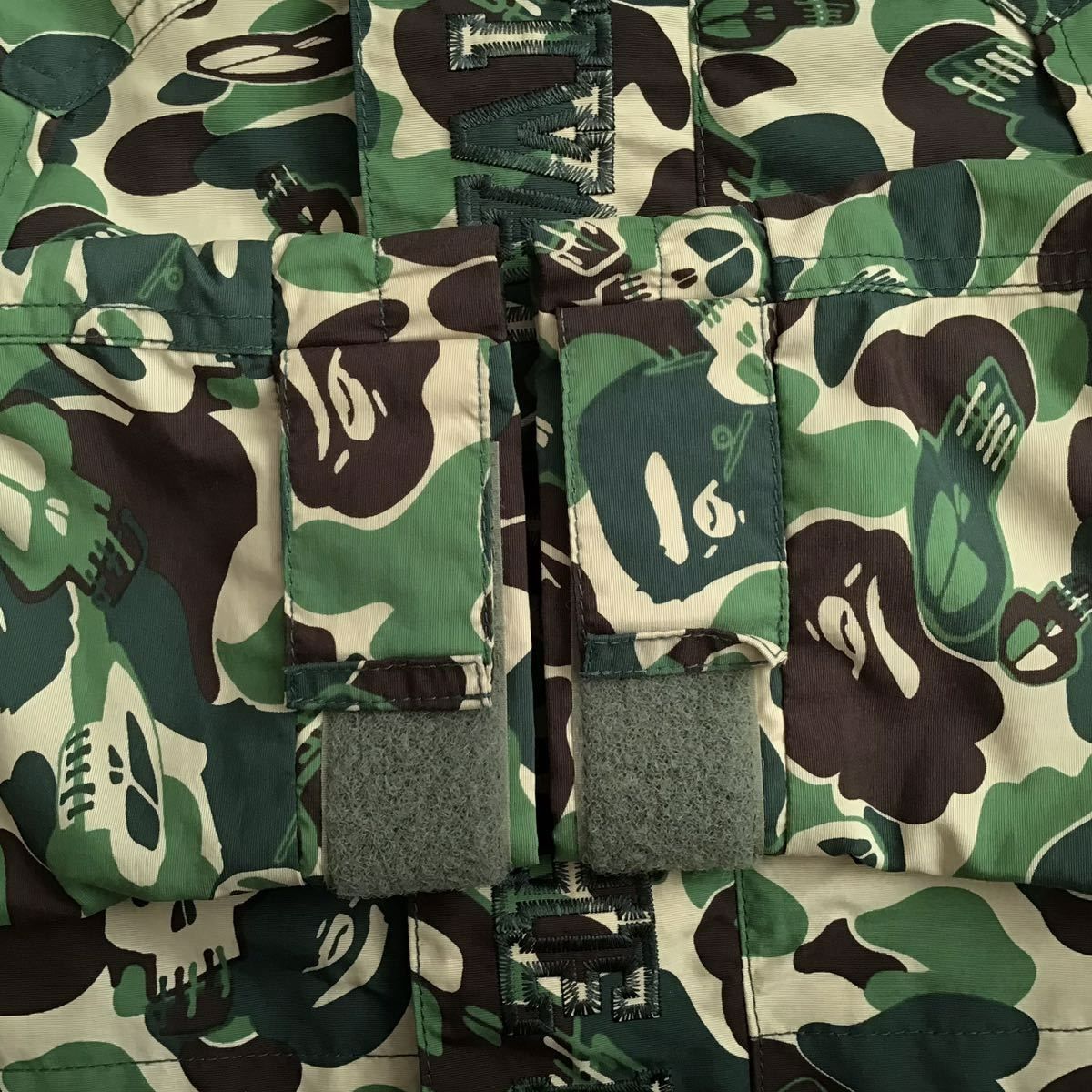 ★激レア★ STUSSY × BAPE camo スノボジャケット Sサイズ a bathing ape snowboard jacket エイプ  ベイプ アベイシングエイプ 迷彩