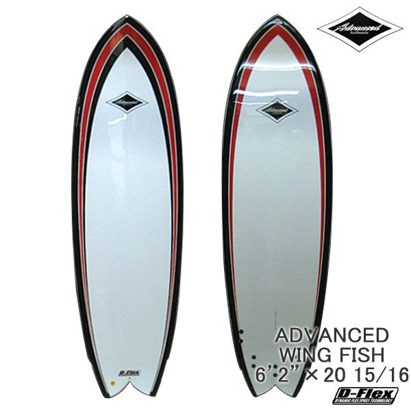 サーフボード ショート ADVANCED WING FISH 6'2 サーフボード ショート ADVANCED WING FISH 6'2