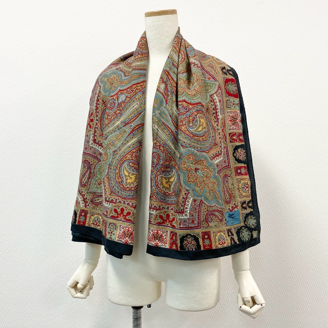 h15 ETRO エトロ スカーフ ストール マフラー 大判ストール