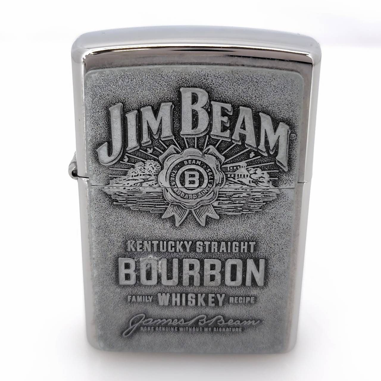 05w11186 ジッポ ZIPPO Jim Beam ジムビーム バーボン ウイスキー シルバー メンズ ライター