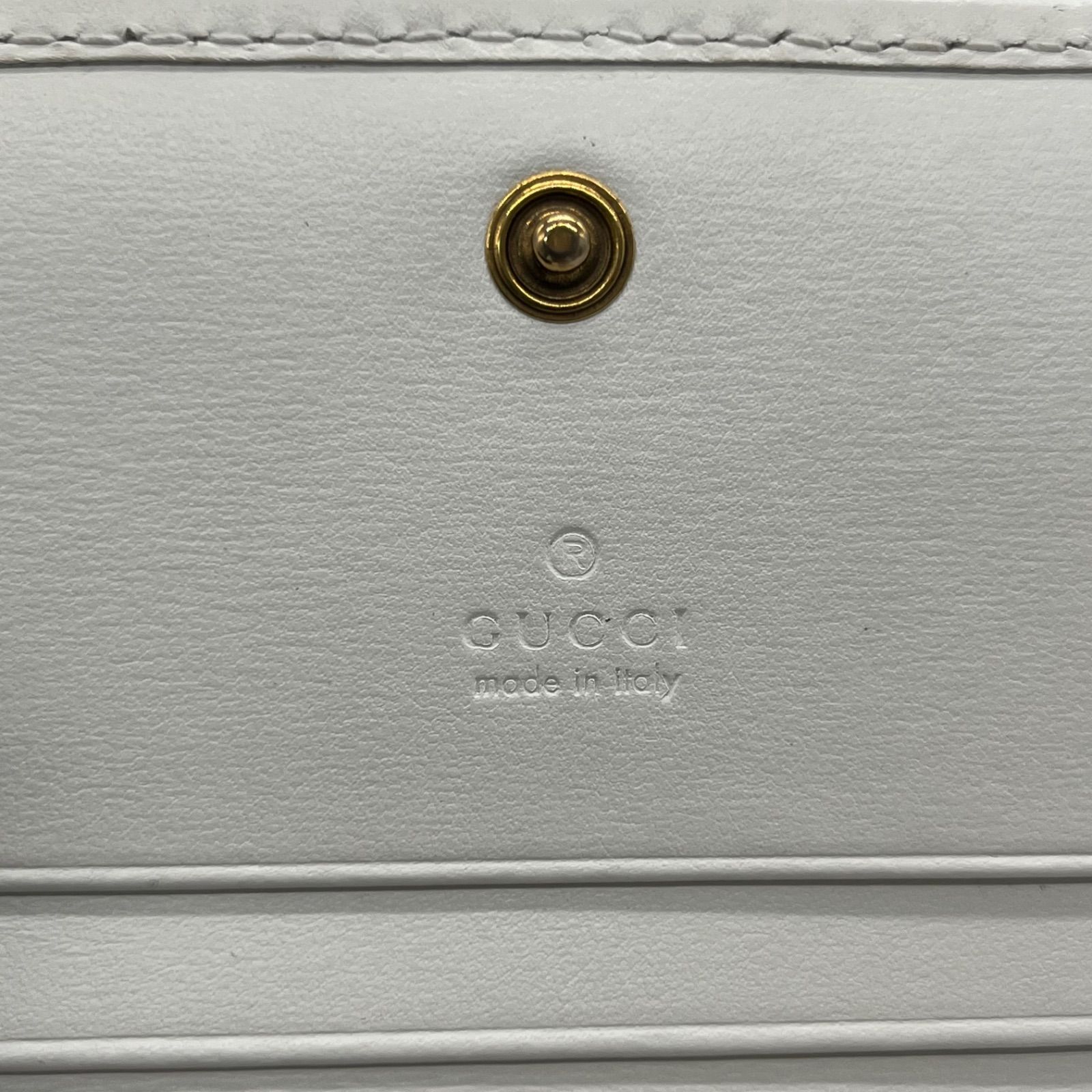 極美品】GUCCI 折り財布 オフィディア マーモント キルティング