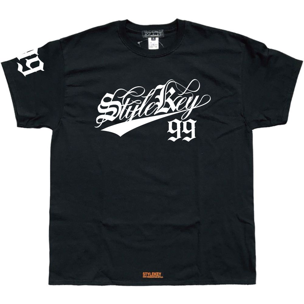 STYLEKEY CLASSIC LABEL スタイルキー クラシック・レーベル 半袖Tシャツ OLD SCRIPT S/S TEE(SK99CL-SS27) ストリート系 B系 HIPHOP ロゴ 大きいサイズ