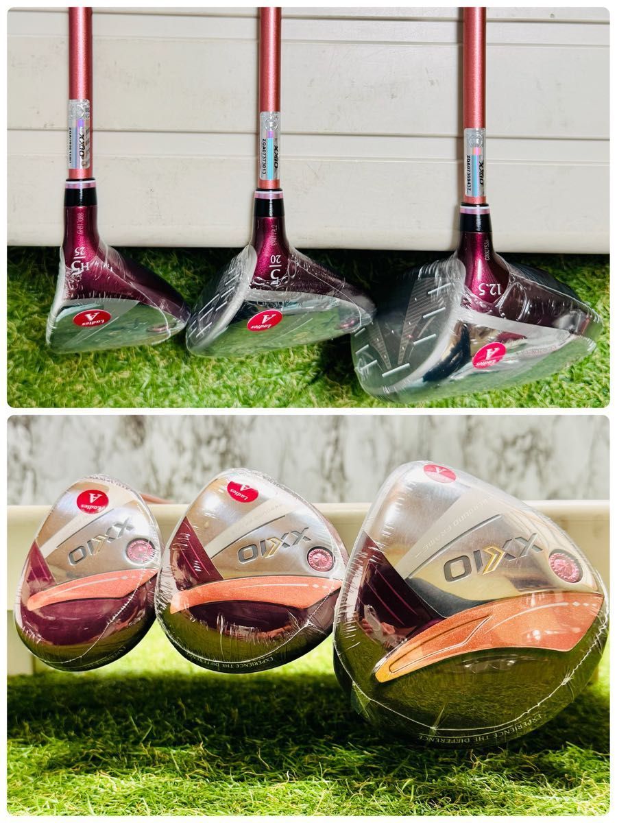 【新品】13代目ゼクシオ XXIO13 ボルドー レディースゴルフセット 9本A 新品】13代目ゼクシオ XXIO13 ボルドー レディースゴルフセット