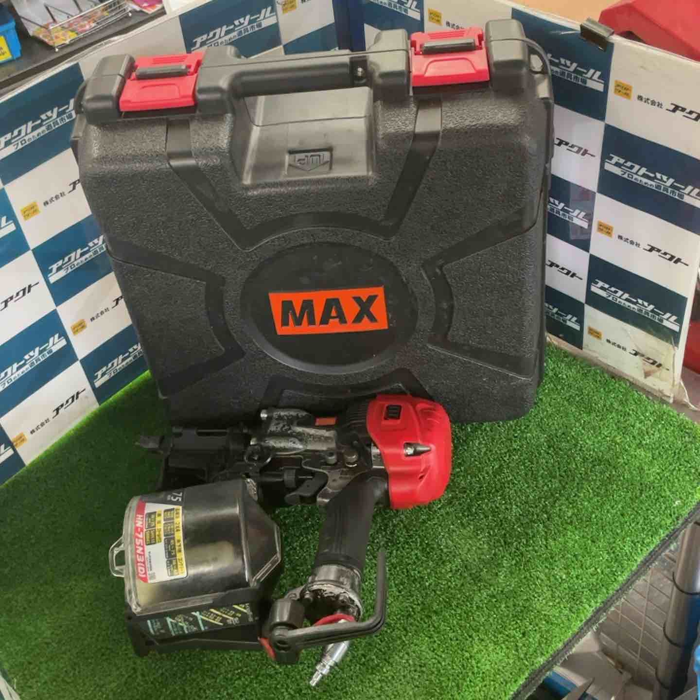 マックス MAX 高圧エア釘打ち機 HN-75N3 D -G 草加店